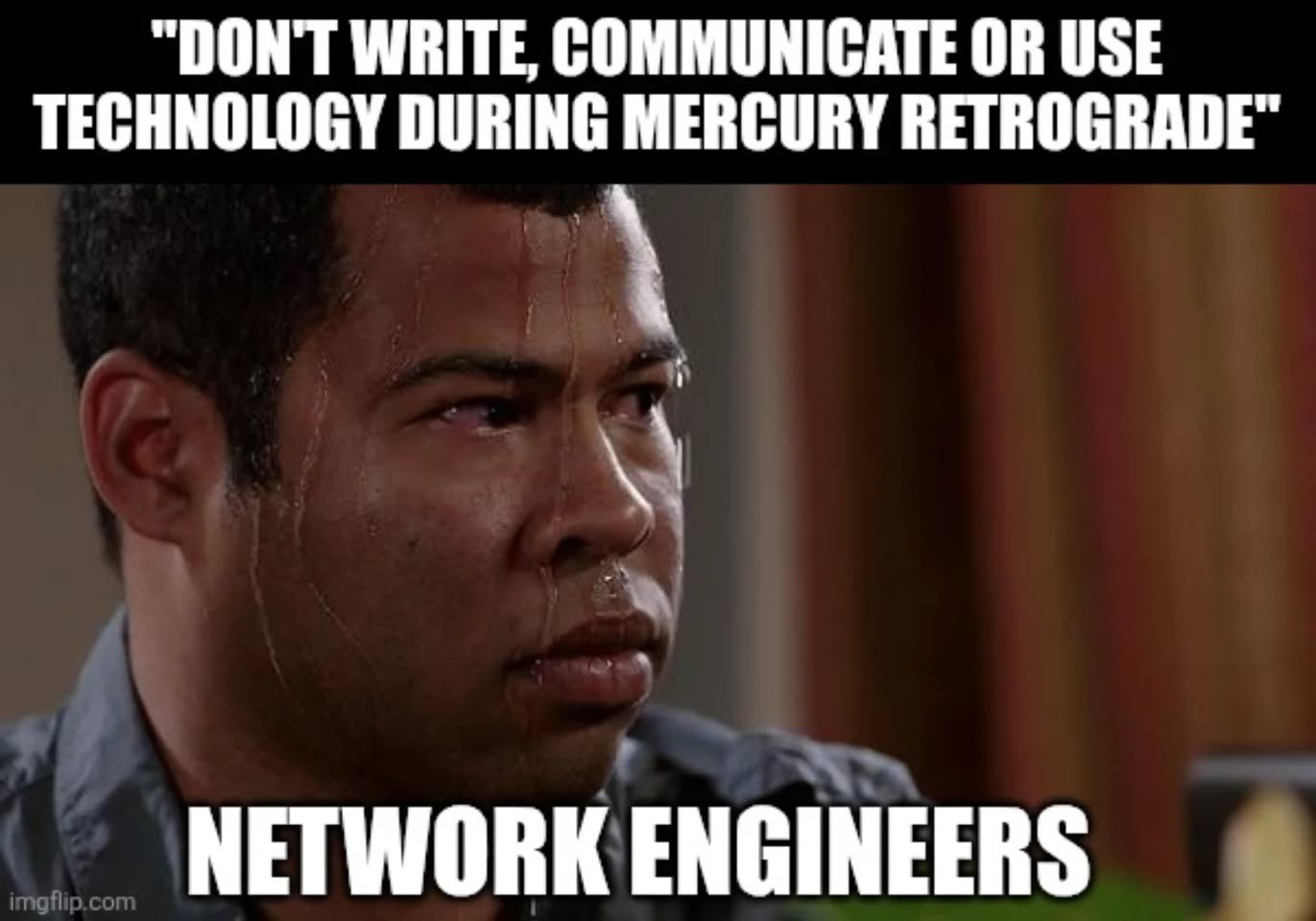 I was told this for the first time right when I was starting my career... made me think astrology was just ridiculous... I see both sides now, but still... Life goes on. Being aware of things is very different from letting them steer your decisions and actions.

#meme #memes #astrology #engineer #mercuryretrograde #mercury #balance