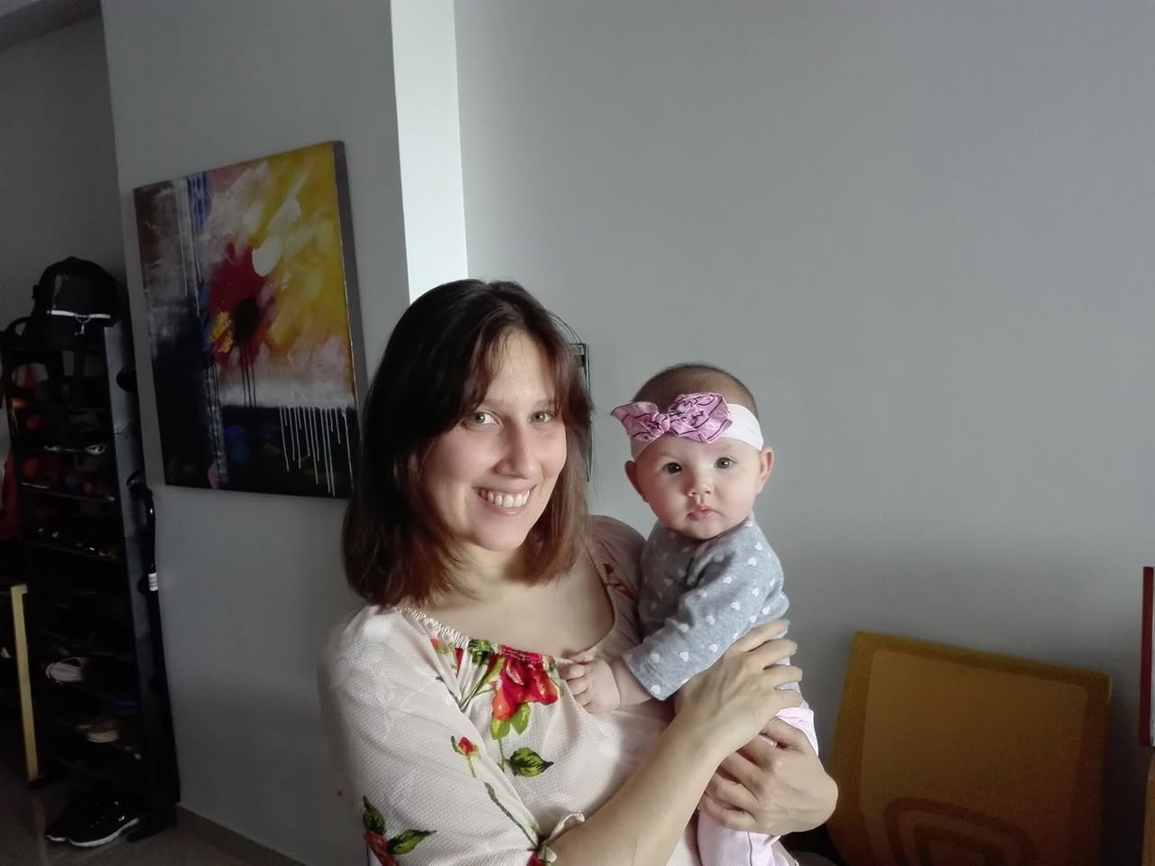All dressed up and ready to go run errands.