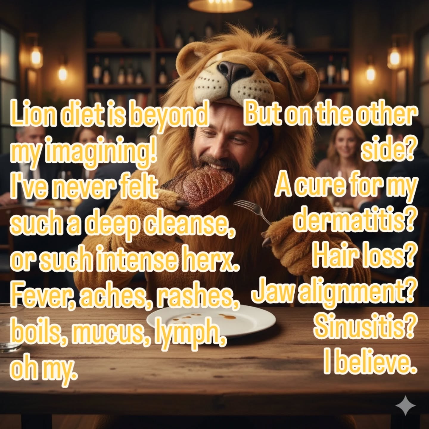 #carnivore #liondiet #dermatitis #hairloss #holistichealth