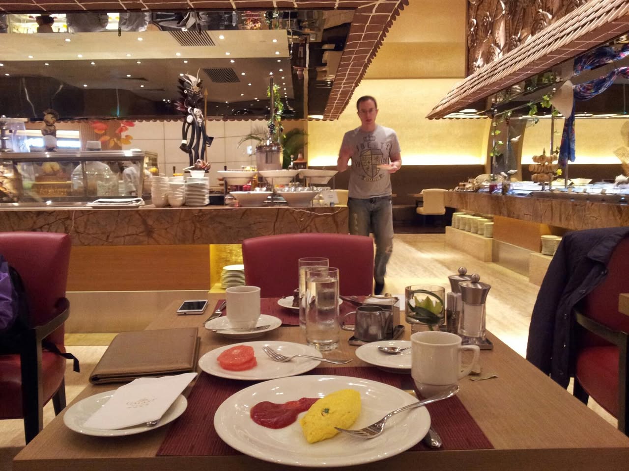 With @[17700700:2048:Erik Voorhees] at the best breakfast spot in the world.