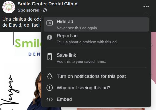 #DefundFacebook. Every time you see a "sponsored" post, take 3 seconds to do the following:

1. Click the 3 dots (...) at the top of the post.
2. Click "hide ad"
3. Click "irrelevant"
4. Click "hide all ads from..."

By default, Facebook tries to show you the ad that will make them the most money.

By hiding those ads, and their publishers, you force them to show you less valuable ads.

By choosing "irrelevant" you give them the least amount of information about yourself, and prevent them from building a more complete advertising profile for you.

You will never actually run out of ads, but you will have a real negative impact on Facebook's revenues. If you dislike Facebook's policies on censorship or privacy, but cannot stop using it for social reasons, this is a real, meaningful action to take. Besides, it is a fun game!