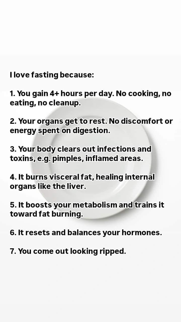 #fasting #weightloss #healthy #guthealth #inflammation #getripped