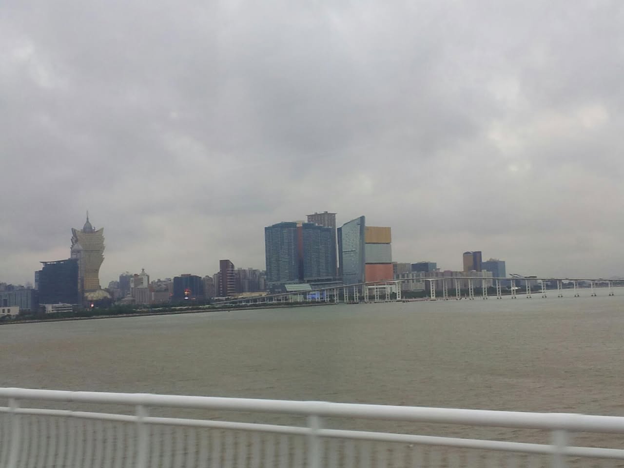 Photos from ferry and shuttle between Hong Kong and Macau