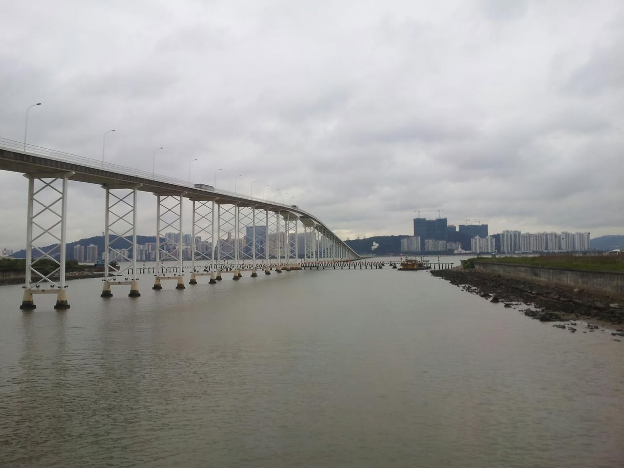 Photos from ferry and shuttle between Hong Kong and Macau
