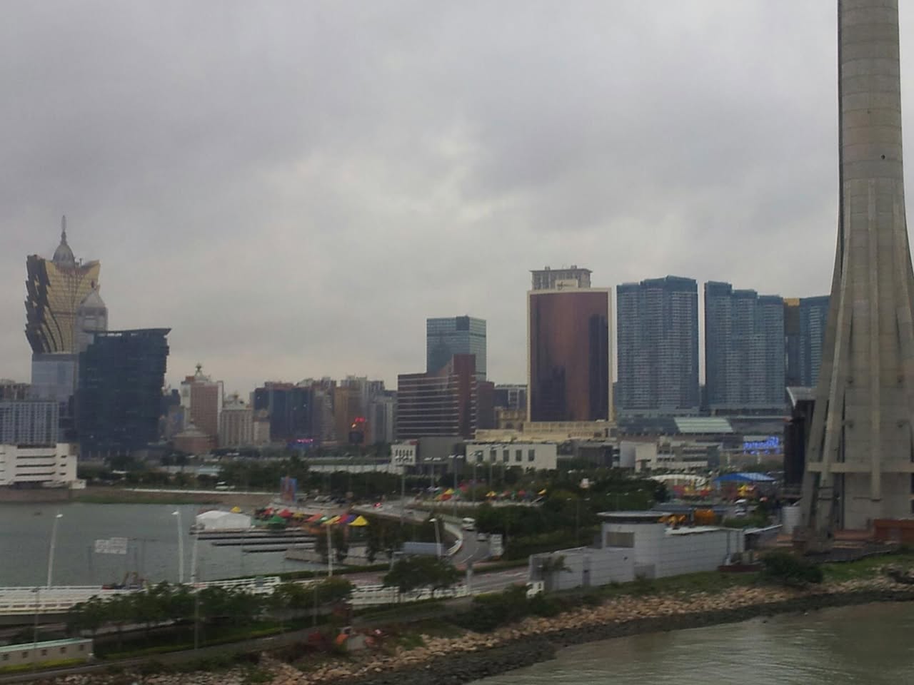 Photos from ferry and shuttle between Hong Kong and Macau
