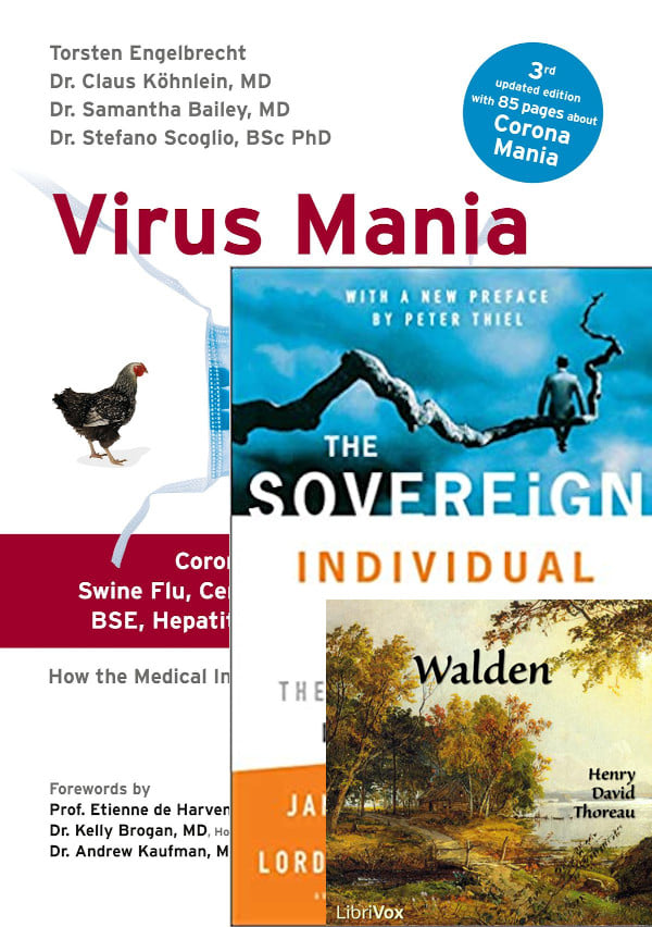 I recommend three books for 2021:

 + Walden
 + The Sovereign Individual
 + Virus Mania

Read my full review here:

https://www.minds.com/isysd/blog/books-for-2021-1267912246109933569?referrer=isysd