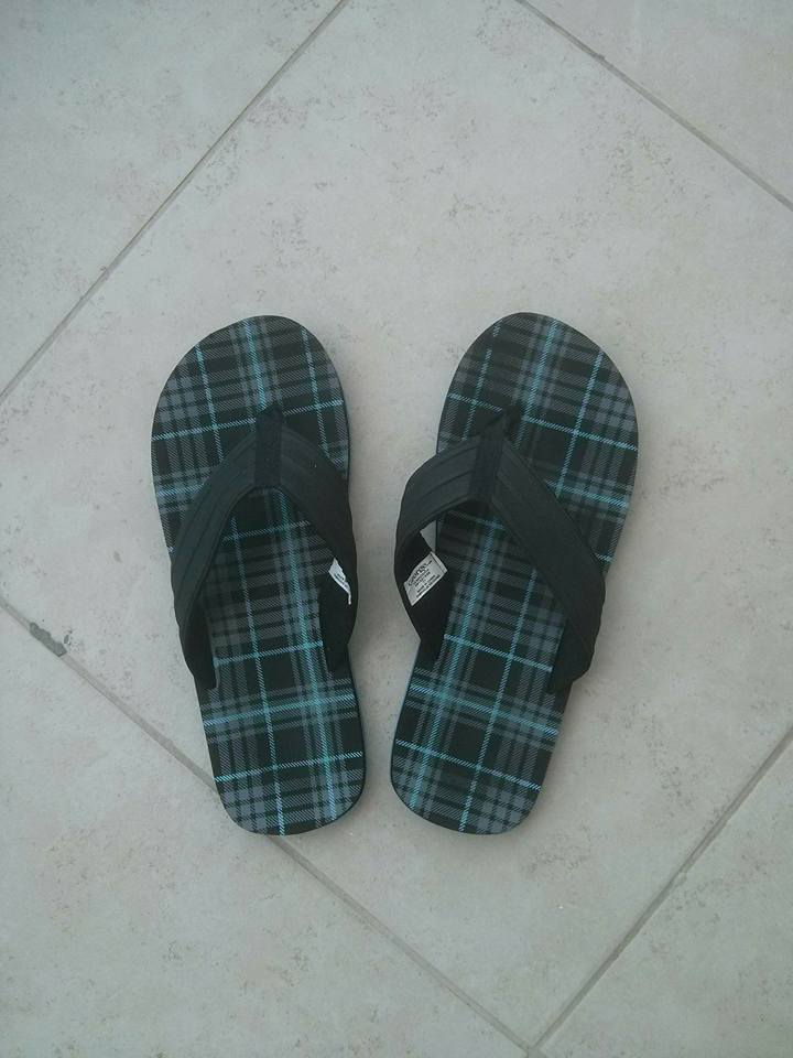 RIP old flip flops (not shown). You served me comfortably and strongly for years even while others came and went. You protected my feet in as diverse and challenging environments as the US, Panama, HK/Macau, Dubai, UK, Jamaica, Argentina, Colombia, DR, Dominica, Saint Marten, Mexico, and Trinidad. I lay you to rest on the blessed island of Barbados.

Like a phoenix, you were reborn. A generous host immediately replaced you for the sake of a night of fun on the beach. Immediately I knew your spirit had been passed on to these young and hearty flops. For $20 I sealed our bond permanently.