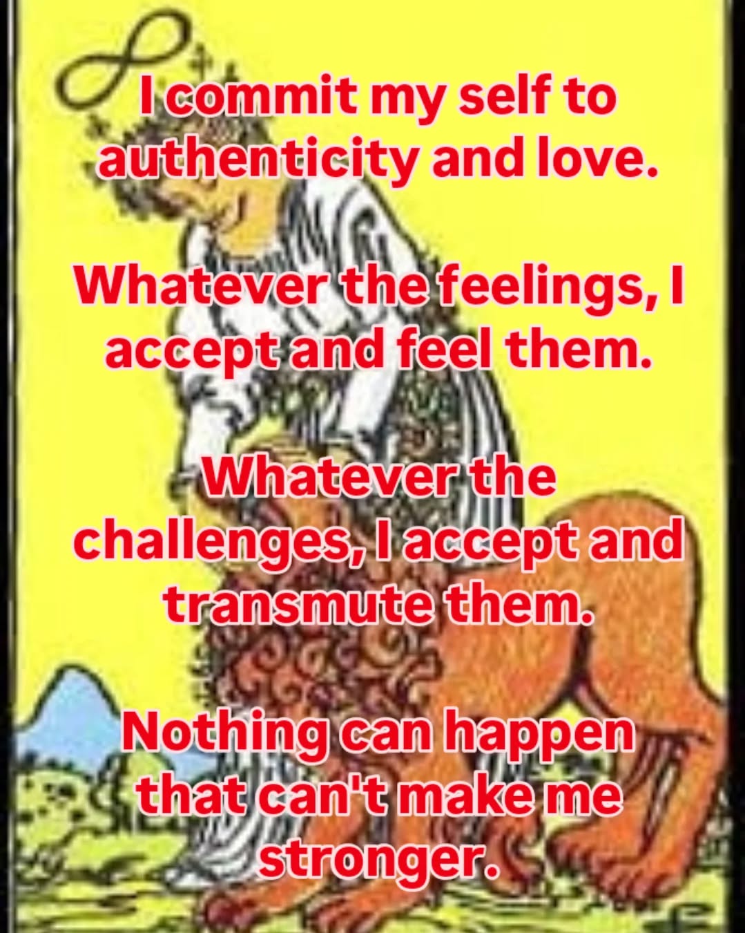 #strength #authenticity #love #tarot #spirituality