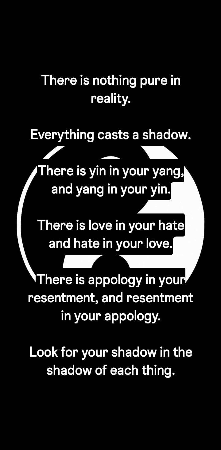 There is nothing pure in reality.